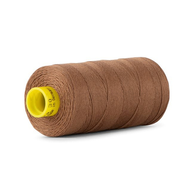 Нить отделочная Gutermann Mara 30/2, 300 м, 702404, 124 золотисто-коричневый, 1 катушка