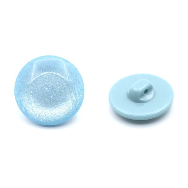 Пуговицы на ножке 32L (20мм), пластик (col.05 голубой), 72 шт, CR P-45