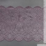 Кружево эластичное (стрейч) 240мм 40992 цв.620 морской туман, 25 м, Kruzhevo