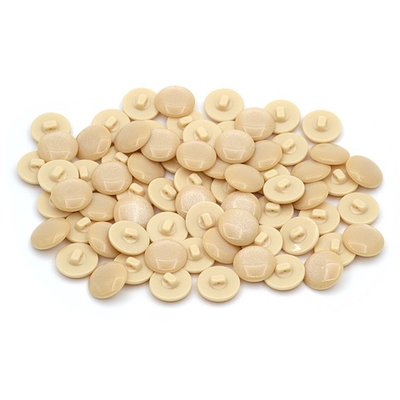 Пуговица на ножке 32L=20мм, пластик, CR P-45, col.09 персиковый, 72 шт