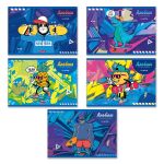 Альбом для рисования 100 г/м², A4 29х20.5 см, 16 л. на скобе, 10 шт, 000696 Скейт-драйв, Светоч 16АЛСК4_1_3_9
