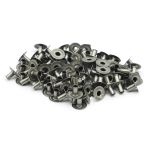 Часть кнопки Альфа (S-образная) ⌀11 мм (D-часть), 520 т. серебро, 100 шт, 523538, BIG