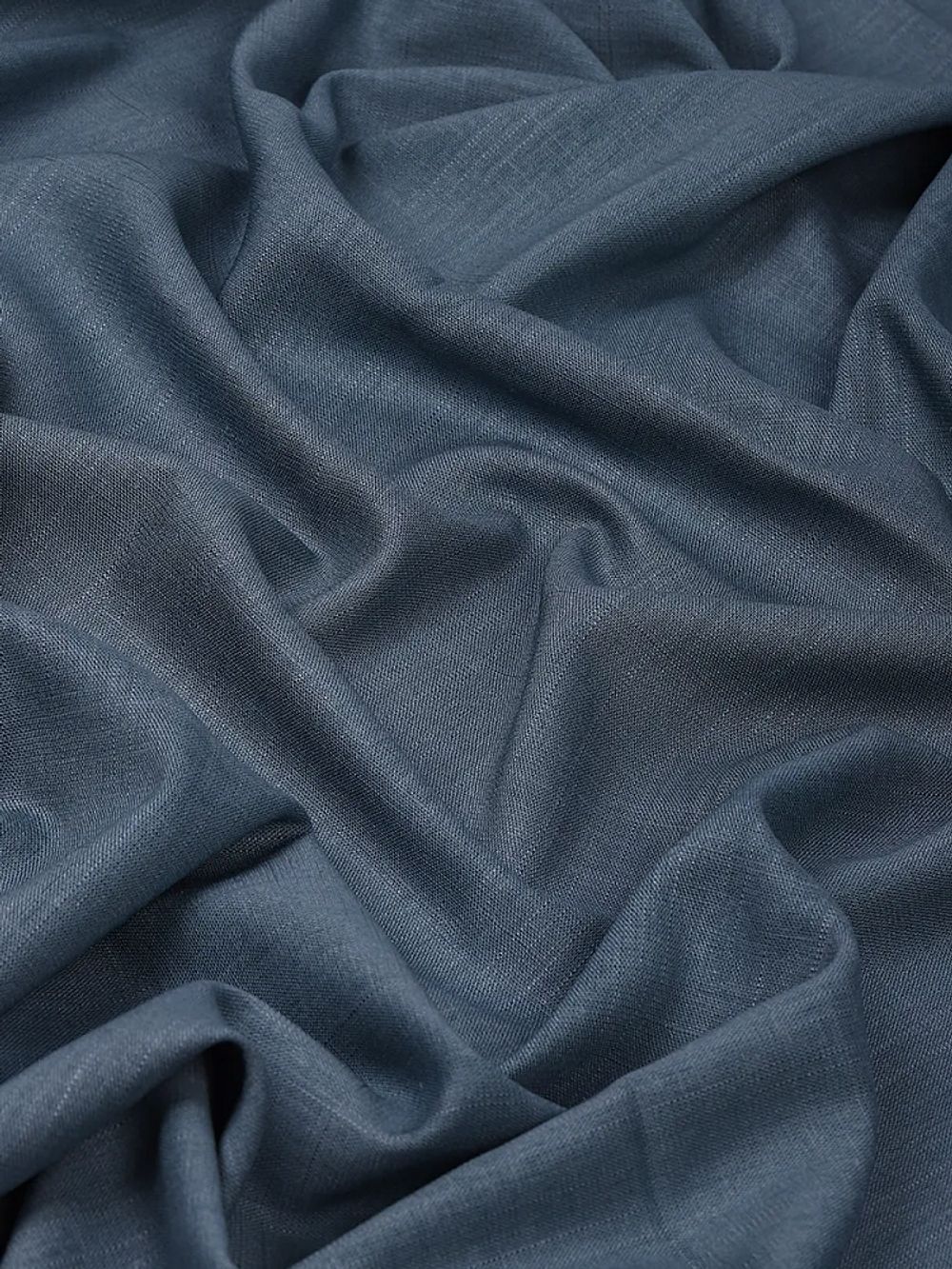 Льняная ткань 190 г/м², 140 см / 2 метра, TBY.Li.1002.24, 24 джинса