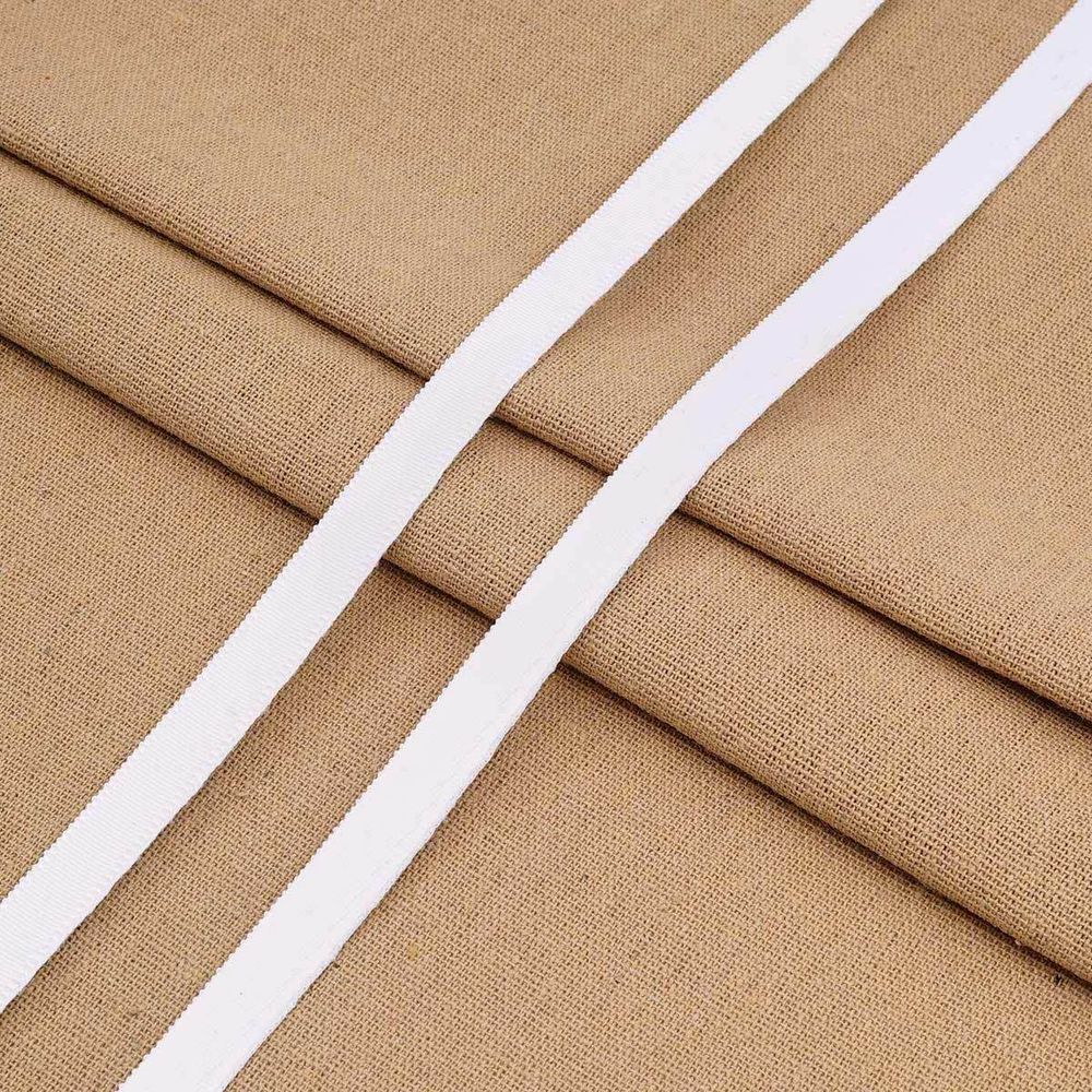 Лента тоннельная (чехол для косточек) 10.0 мм / 45.72 метра, белый, 580