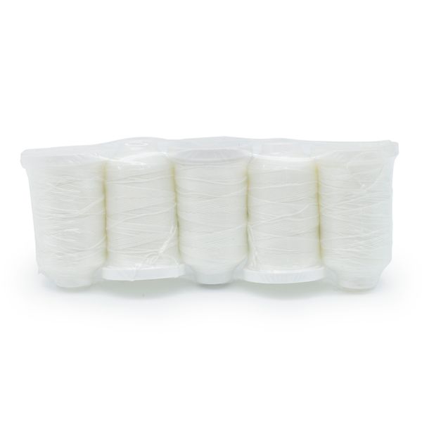 Нитки филаментные 1000D/3, 91.44 м, Астра, 9022 белый