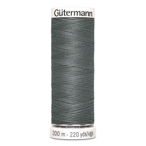 Нитки универсальные Gutermann Sew-all, 200м, 701 перламутрово-грифельный, 5 катушек