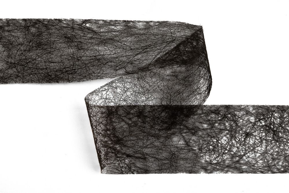 Паутинка клеевая 30.0 мм / 5 шт по 3 метра, черный, DF-30, Gamma