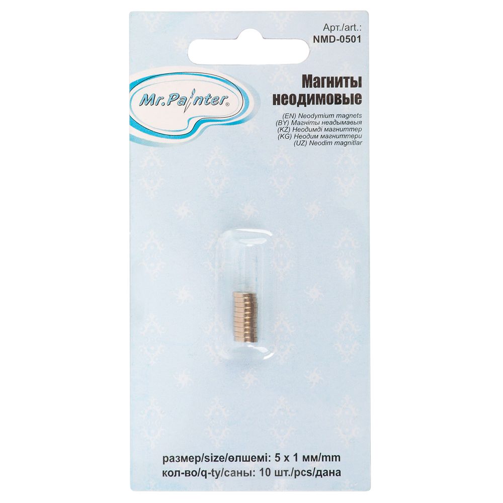 Магниты неодимовые, 100 шт, Mr.Painter NMD-0501