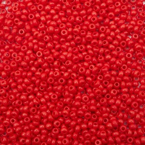 Бисер Preciosa непрозрачный 10/0 (93190), круг. отв., 500г (Ч)