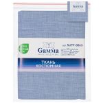 Ткань костюмная 220 г/м², 150х148±2 см, 10 голубой меланж/blue melange, Gamma SUTF-006N