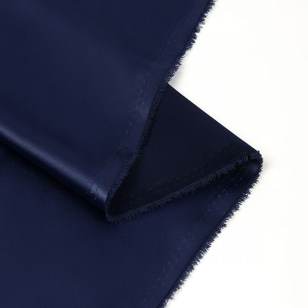 Атлас стрейч для нижнего белья 107 г/м², 125 см / 25 метров, 0180 цв.061(05) темно-синий