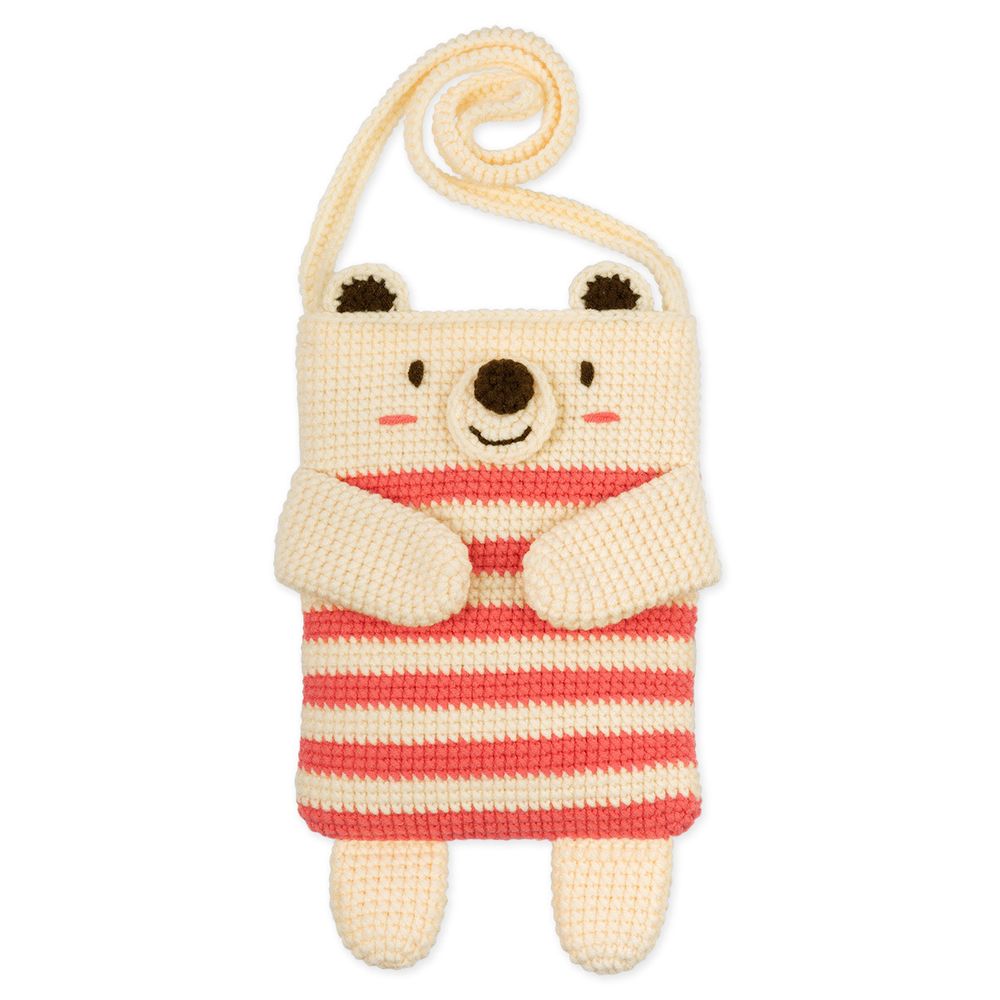 Набор для вязания игрушки Miadolla, Сумочка Мишка, AMG-0127