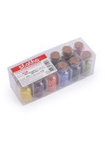 Набор бисера для рукоделия №4 ассорти мат. крашен. бензиновый, Zlatka SGB