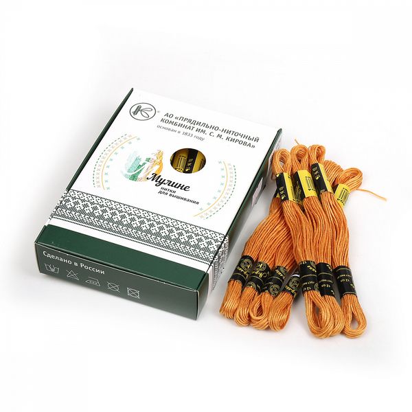 Мулине ПНК им.Кирова цв.5404 т.персиковый 24х8м С-Пб