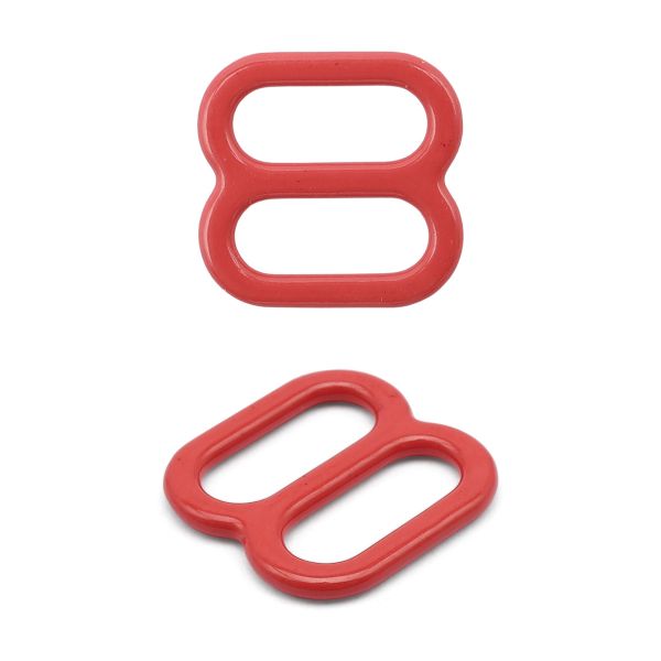 Рамки-регуляторы для бюстгальтера металл 8.0 мм, 20 шт, C820 красный, ГВ1008