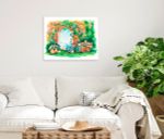 Алмазная (кристальная) мозаика Фрея, на подрамнике Прованс, 40х30 см