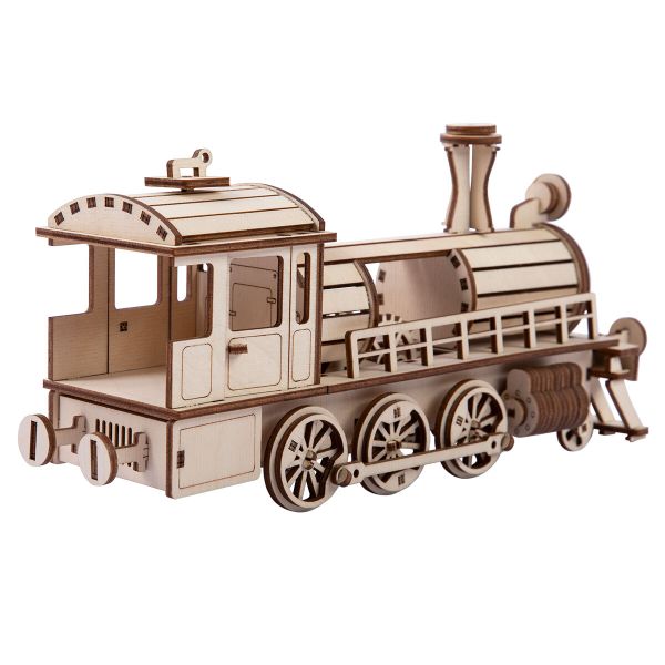 Пазл 3D MGR-8, серия Механика, Паровоз, Rezark MGR-8