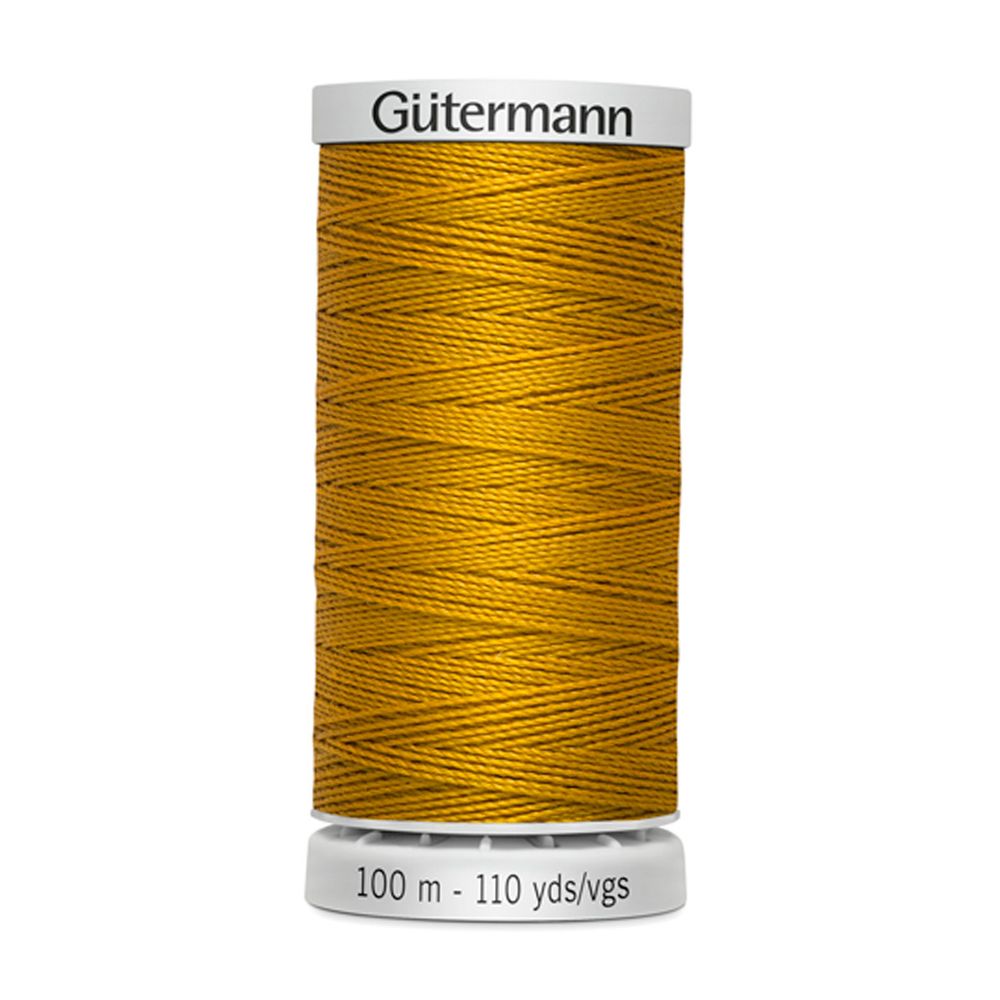 Нитки суперкрепкие Gutermann Extra Strong M782, 100м, 412 охра, 1 катушка