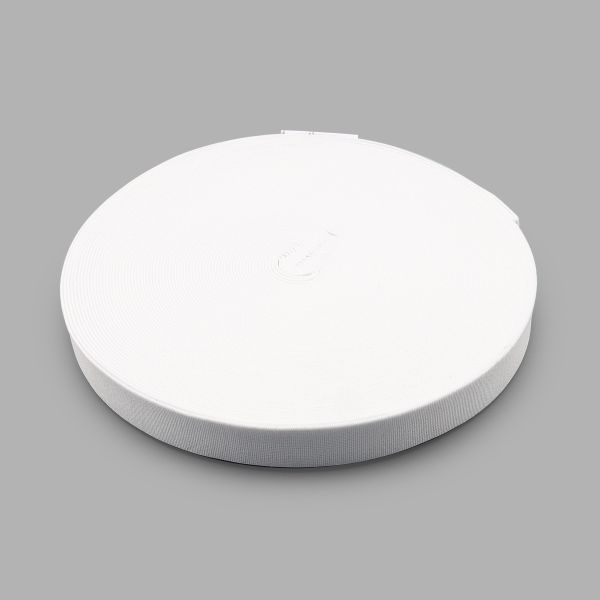 Резинка башмачная 25.0 мм / 25 метров, 5025Б белый