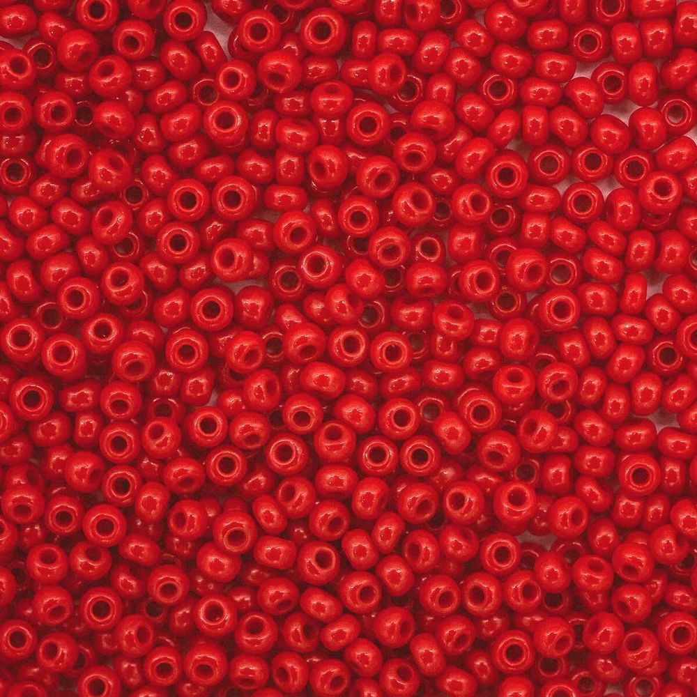 Бисер Preciosa 10/0 (2.3 мм), 100 г (5х20 г), непрозрачный, цв. 93190