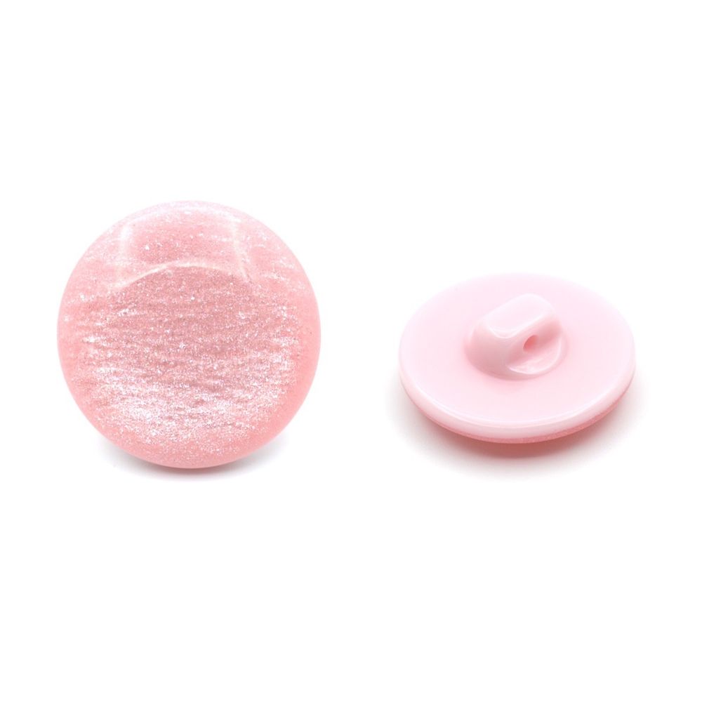 Пуговица на ножке 32L=20мм, пластик, CR P-45, col.16 розовый, 72 шт