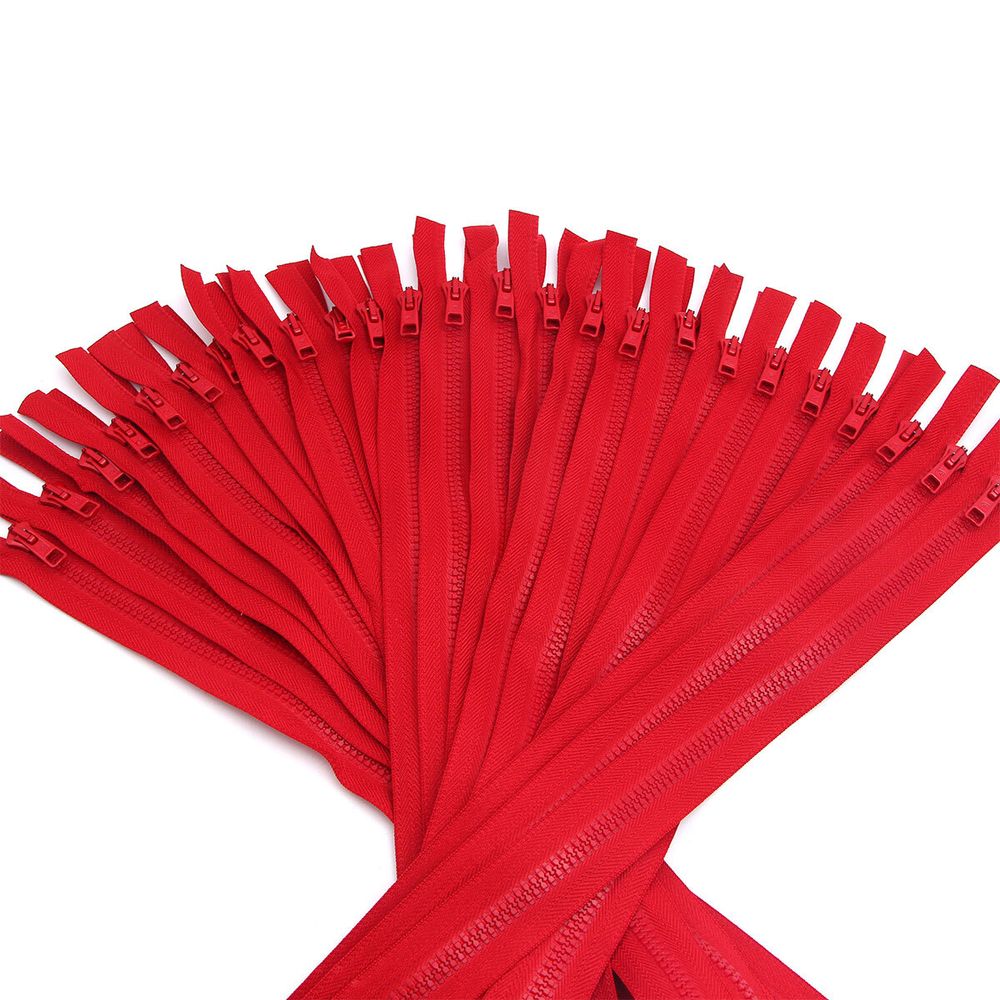 Молния трактор Arta Т6 (6 мм) 1 зам., разъем., 75 см, ОПТ. УП. 25 ШТ., 008 красный