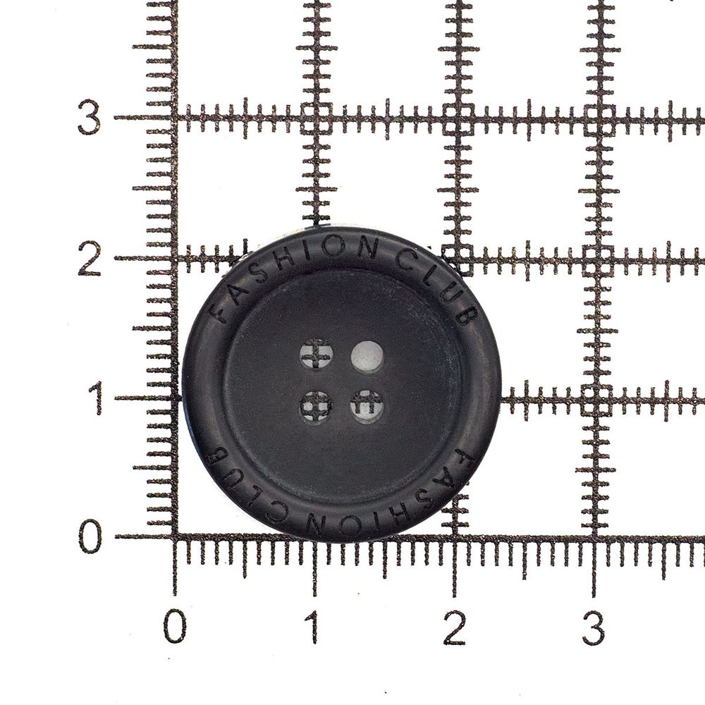 Пуговицы 4 прокола 36L (blk-200 (черный)), 72 шт, S090105