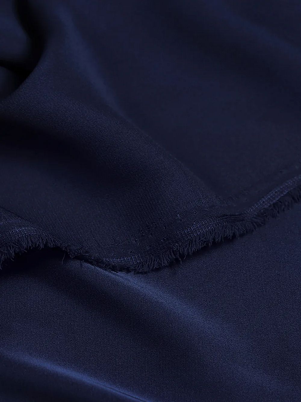 Шелк Армани 90 г/м², 150 см / 2 метра, арт.Arm-032 цв.32 синий (сапфир)