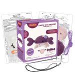 Набор для вязания игрушки Miadolla, Веселый краб, AMG-0117