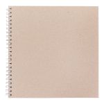 Заготовка для альбома (на пружинке) 1250 г/м², 20х20 см, 5 л, 02 Белая пружина, Mr.Painter ZKL-03