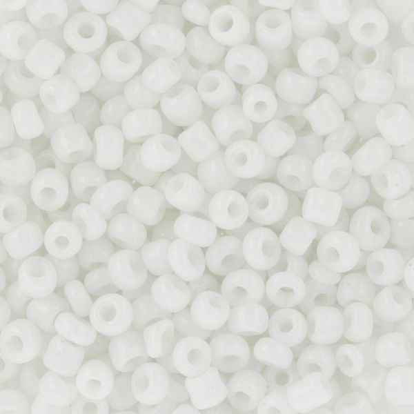 Бисер Zlatka 11/0 (2.1 мм), 100 г (10х10 г), №0041 белый, GR