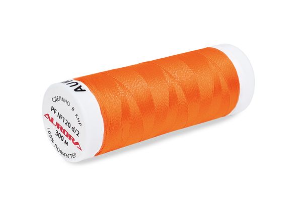 Нитки для креативных работ Aurora №120, 300 м, цв. PF537, 5 катушек
