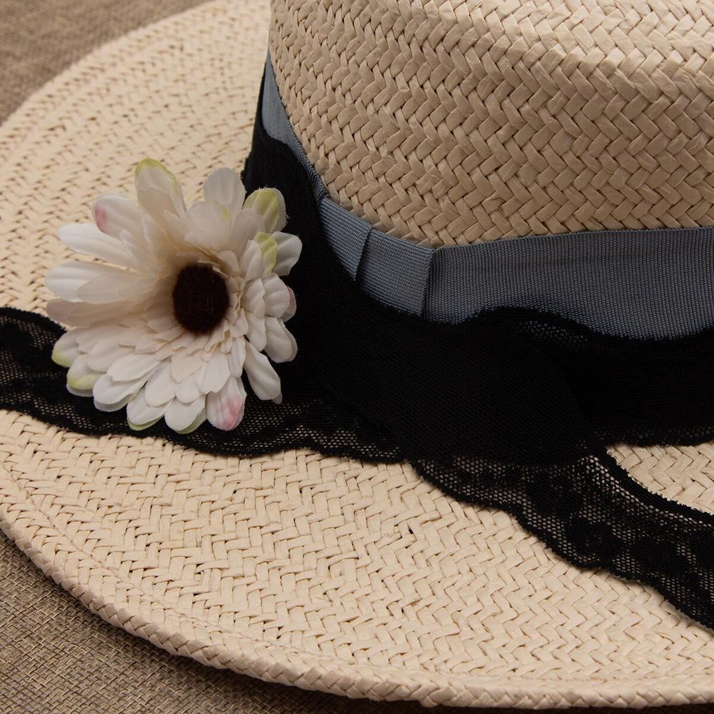 Кружево эластичное (стрейч) 40 мм, черный, 13.71 м