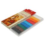 Полимерная глина отверждаемая Lapsi, 9 цветов, упак./180г, 7109-8