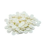 Пуговицы на ножке 24L (15мм) 4пр. (white (белый)), CB-3315, 144 шт