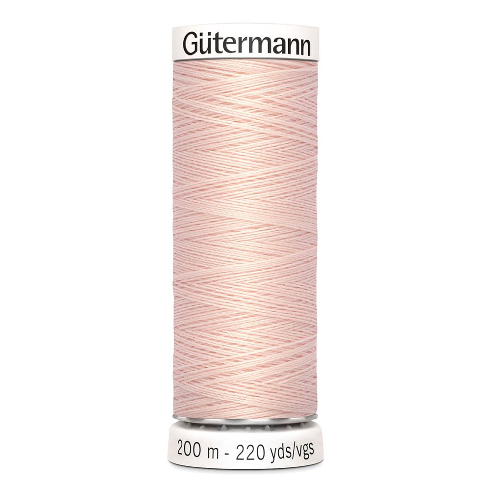 Нитки универсальные Gutermann Sew-all, 200м, 658 розовая карамель