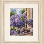 Набор для вышивания нитками Luca-S, Мечтатель, 32х37см