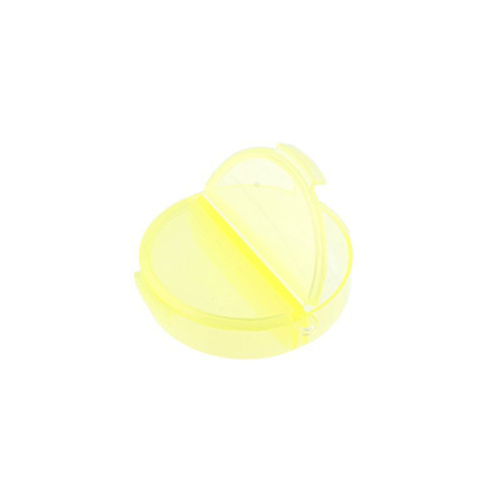 Органайзер для швейных принадлежностей ⌀5.5 см, пластик, 1.8 см, пластик, желтый/прозрачный, Gamma T-33