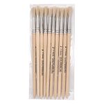 Кисть коза школьная №5,10 шт