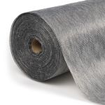 Флизелин клеевой точечный нитепрошивной 44 г/м², цв.серый, шир.90см, 100м