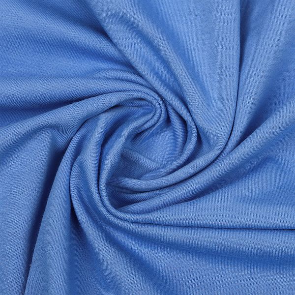 Футер 2-нитка петля поликоттон стрейч 220 г/м², 160 см / 3 метра, ФУТ2Х.TBY.ХЛ-ПЭ.S144.3, цв.S144 голубой