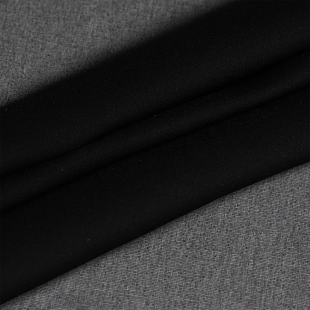 Дублерин эластичный 18 г/м², 218W IdealTex черный 150см уп.1м