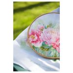 Набор для вышивания нитками Lanarte, Букет пионов 41х26см