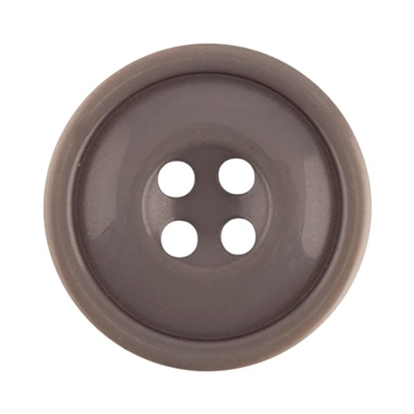 Пуговицы 4 прокола костюмные 15 мм, 24 шт, D135 серый, Gamma CRZ 0010