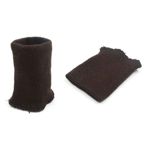 Манжеты трикотажные 7.0х9.5 см, уплотненный 2х1, 729 коричневый
