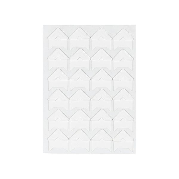 Уголки для фотографий, 24 шт, 01 белый, Mr.Painter AFC-03