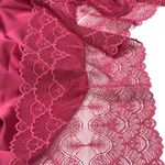 Кружево бельевое эластичное 195 мм / 3 м, 8034 цв.S261 лесная ягода, Kruzhevo