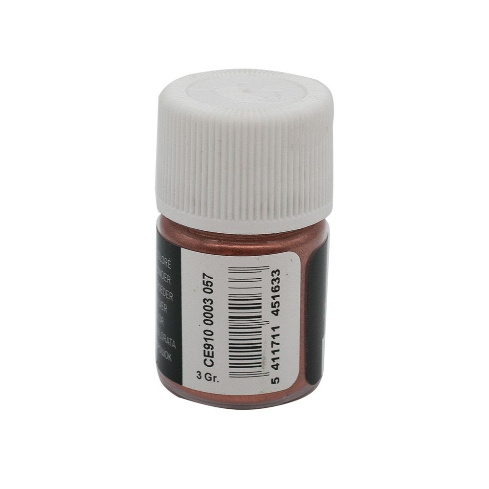 Мика-порошок, слюда Metallic/металлик "Sparkling Powder" 3 гр. Cernit, 057 cuivre/медь