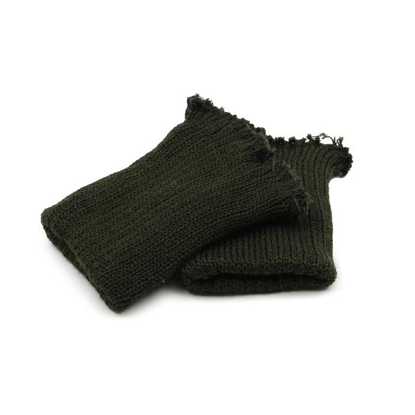 Манжеты трикотажные 7.0х9.5 см, 1 пара, плотные без шва, 369/1 оливковый