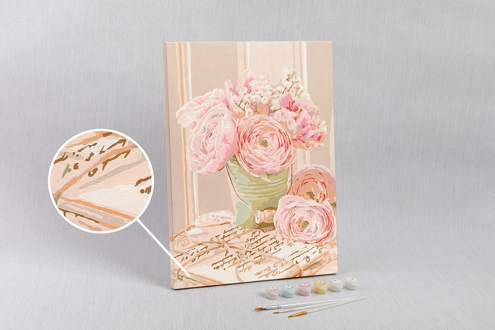 Картина по номерам Фрея, Письма любви, 40х30 см